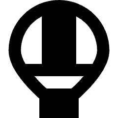 Hot Air Balloon Icon from Sharp Remix Set