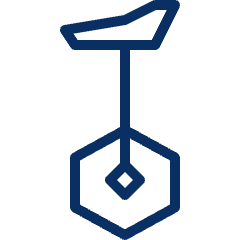 Monocycle Icon from Cyber Line Set