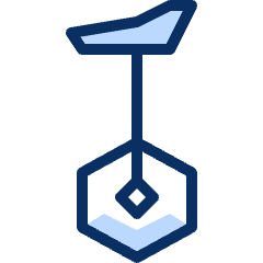 Monocycle Icon from Cyber Duotone Set