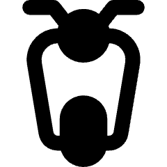 Motocycle Front Icon from Core Remix Set