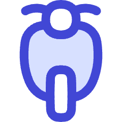 Motocycle Front Icon from Flex Duo Set
