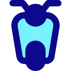 Motocycle Front Icon from Core Pop Set