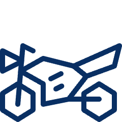Motorbike 2 Icon from Cyber Line Set