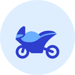 Motorbike Icon from Kameleon Duo Set