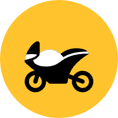 Motorbike Icon from Kameleon Pop Set