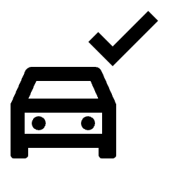 No Crash Icon from Outlined Line - Material Pro Set