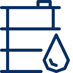 Oil Barrel Icon from Cyber Line Set