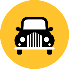 Old Car Icon from Kameleon Pop Set