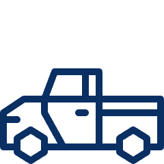 Pickup Truck Icon from Cyber Line Set