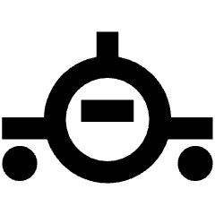 Plane Front Icon from Sharp Remix Set