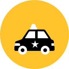 Police Car 2 Icon from Kameleon Pop Set