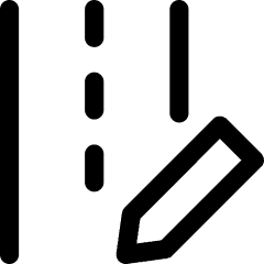 Road Edit Icon from Core Line Set