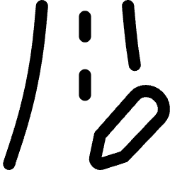Road Edit Icon from Flex Line Set