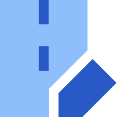 Road Edit Icon from Sharp Flat Set