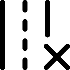 Road Remove Icon from Core Line Set