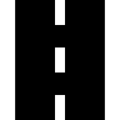 Road Solo Icon from Sharp Solid Set