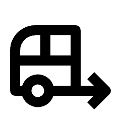 Rv Hookup Icon from Outlined Line - Streamline Material Set