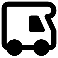 Rv Truck Icon from Core Remix Set