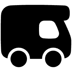 Rv Truck Icon from Plump Solid Set