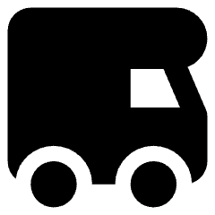 Rv Truck Icon from Core Solid Set