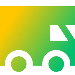 Rv Truck Icon from Sharp Gradient Set