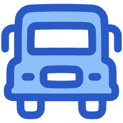 School Bus Front Icon from Plump Duo Set