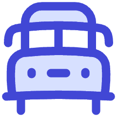 School Bus Front Icon from Flex Duo Set