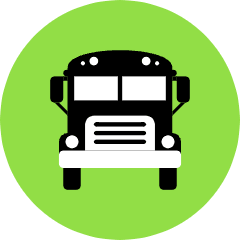 School Bus Icon from Kameleon Pop Set