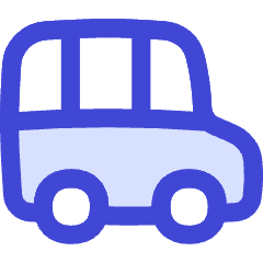 School Bus Side Icon from Flex Duo Set