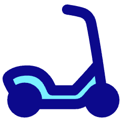 Scooter Icon from Plump Pop Set