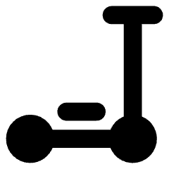 Scooter Icon from Core Solid Set