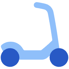 Scooter Icon from Plump Flat Set