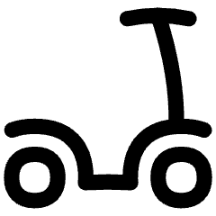 Scooter Icon from Flex Line Set