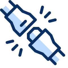 Seatbelt Lock Icon from Cyber Duotone Set
