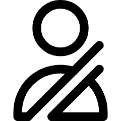 Seatbelt Icon from Core Line Set