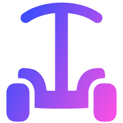 Segway Front Icon from Plump Gradient Set