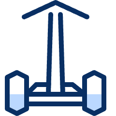 Segway Icon from Cyber Duotone Set