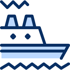 Ship 3 Icon from Cyber Duotone Set
