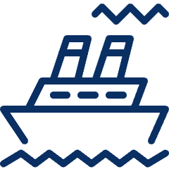 Ship 4 Icon from Cyber Line Set