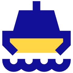 Ship Icon from Sharp Pop Set