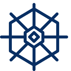 Ship Steering Wheel Icon from Cyber Line Set