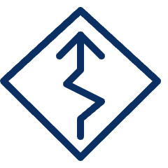 Sign Zigzag Icon from Cyber Line Set