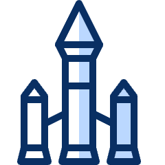 Spacecraft 1 Icon from Cyber Duotone Set
