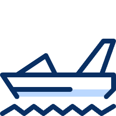 Speed Boat 2 Icon from Cyber Duotone Set