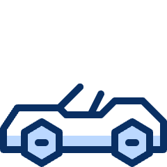 Sport Car Icon from Cyber Duotone Set