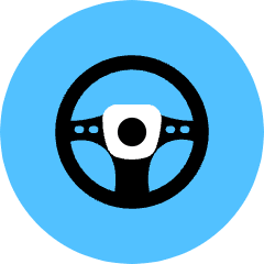 Steering Wheel Icon from Kameleon Pop Set