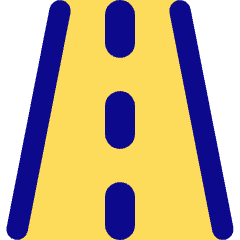 Street Road Icon from Core Pop Set