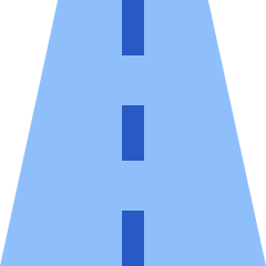 Street Road Icon from Sharp Flat Set