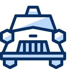 Taxi 2 Icon from Cyber Duotone Set