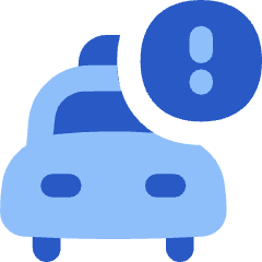 Taxi Alert Icon from Flex Flat Set